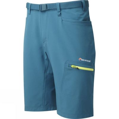 Pantalones Cortos Montane Dyno Stretch Hombre Azules - Chile YXB281976